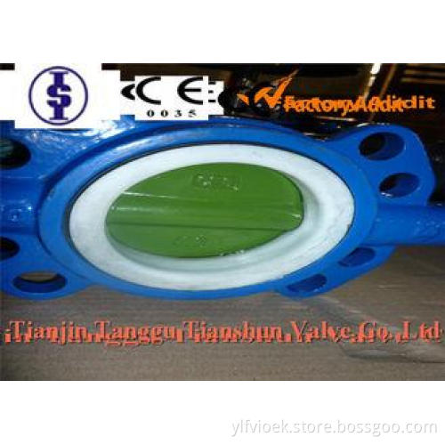 Aluminum Wafer Style Butterfly Valve Handles , PN10 / PN16